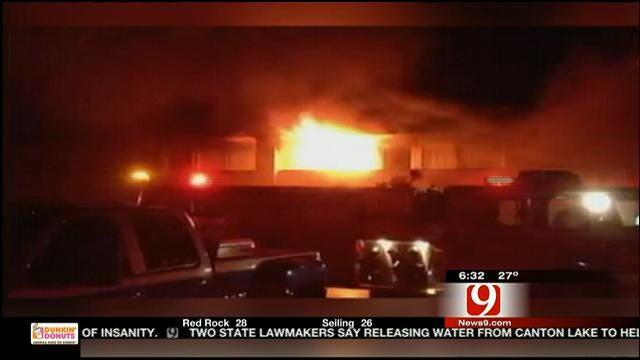 Fire, Explosions Rock NE OKC Motel