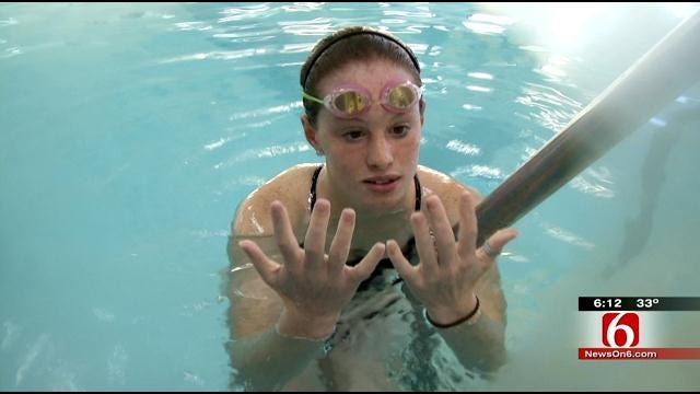 BA Teen Raises Money For Troops With 24-Hour Swim