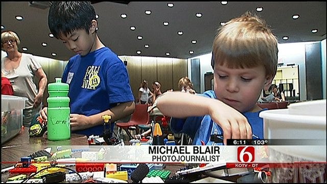 Budding Lego Engineers Compete In Tulsa Library Competition