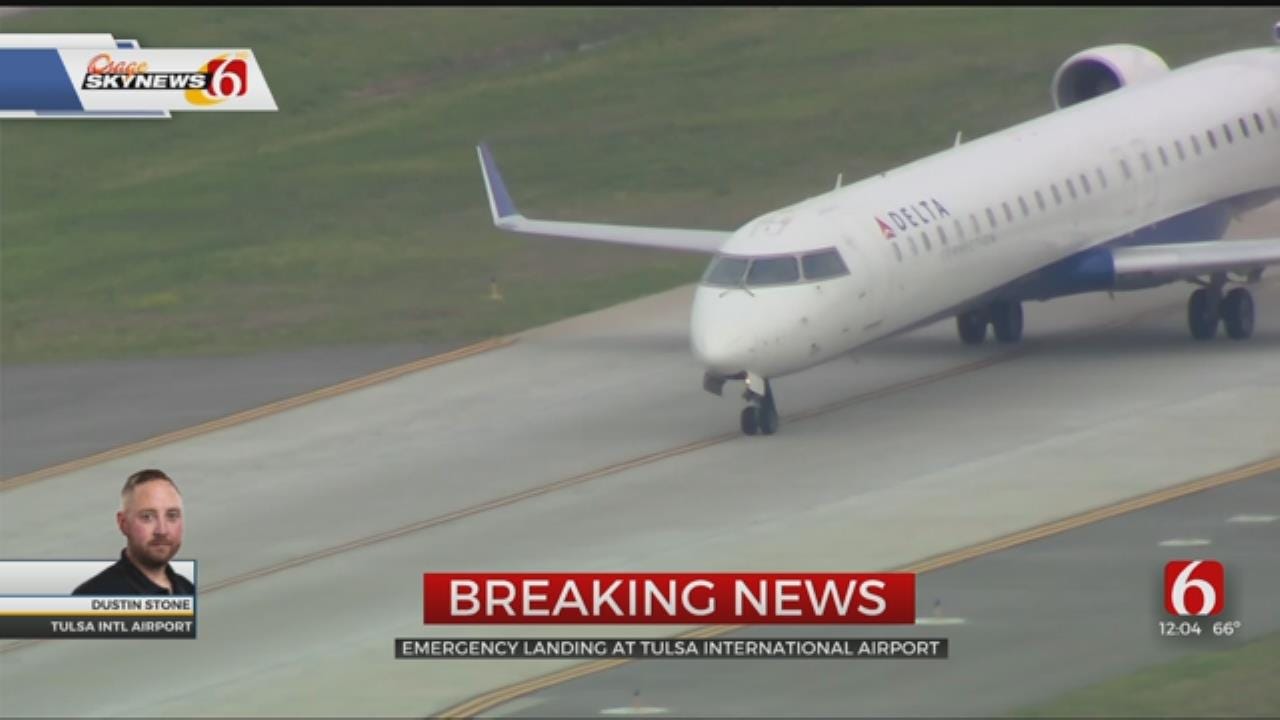 Airliner Makes Emergency Landing At Tulsa International Airport
