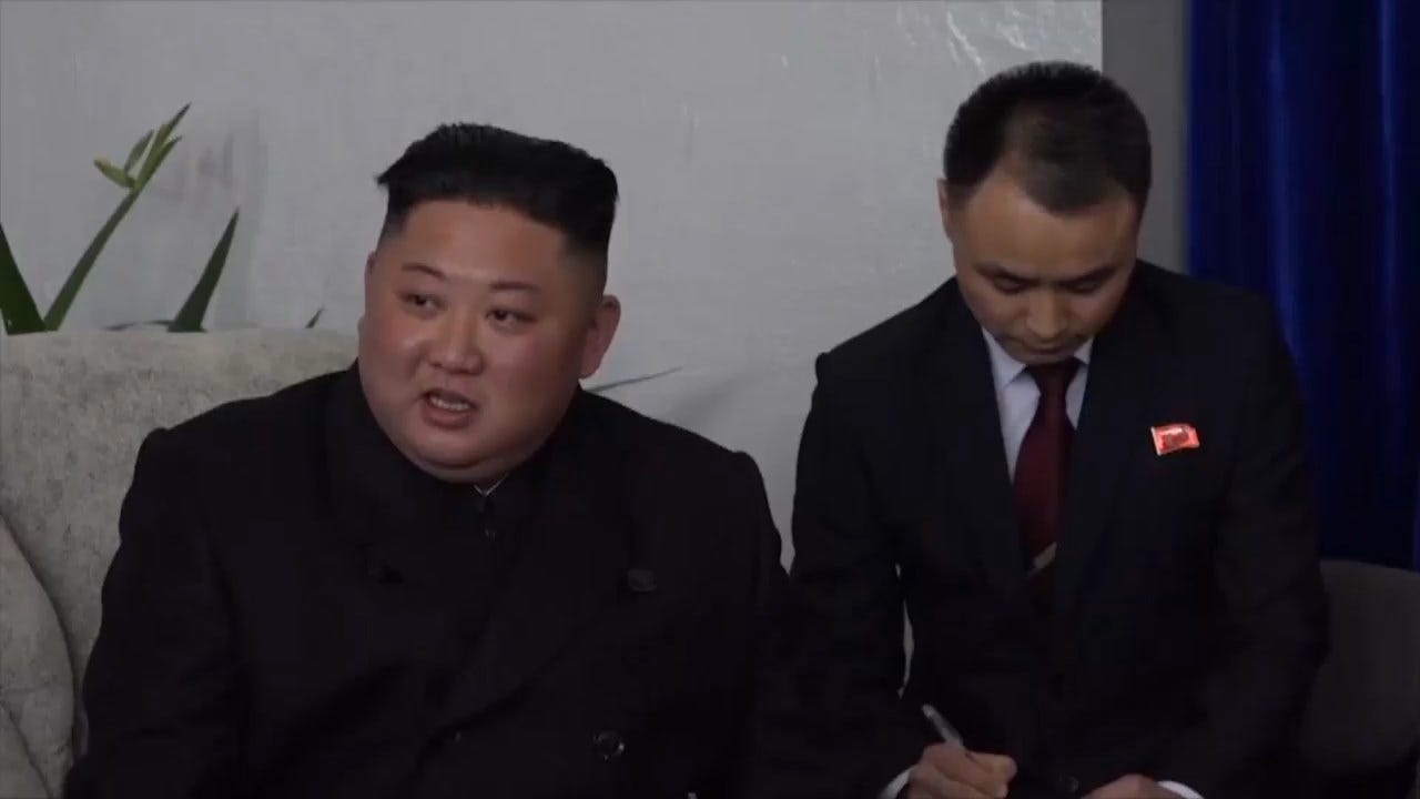 Kim Jong Un Meets With Russia Officials