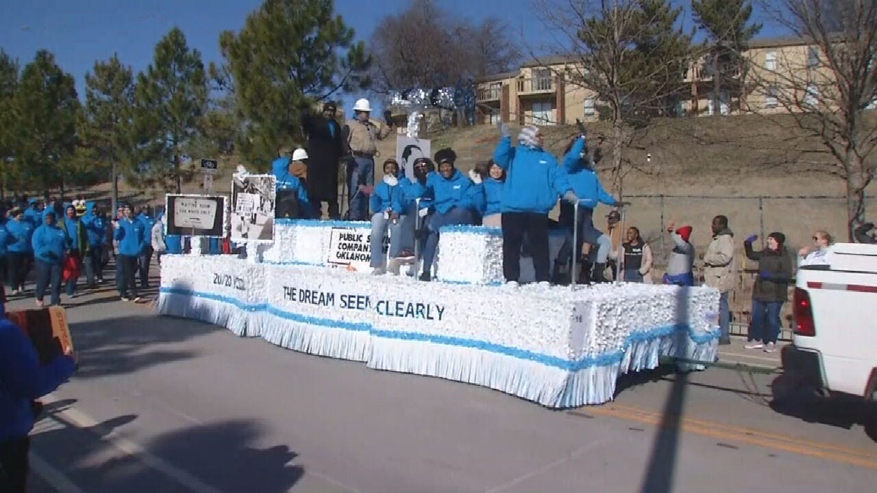 Thousands Turn Out For Tulsa's 41st Annual MLK Parade
