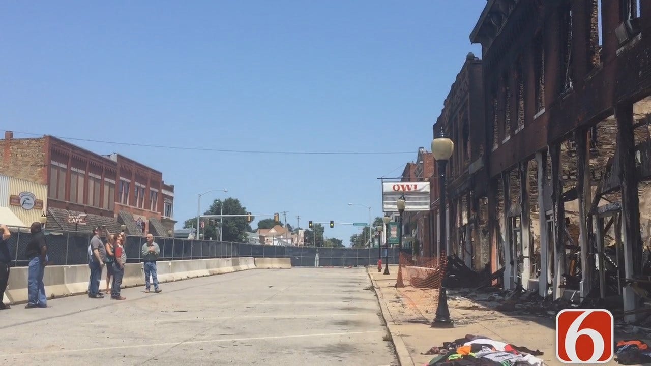 Amy Slanchik With Update On Downtown Wagoner Fire Damage