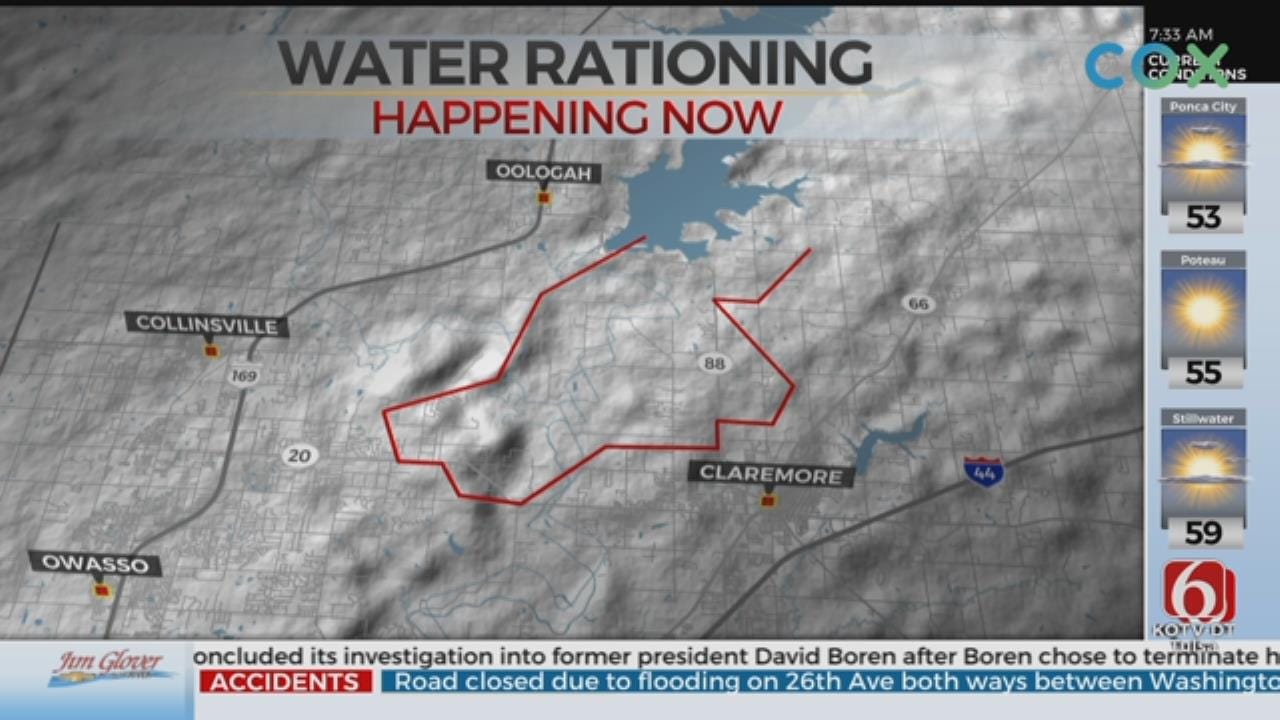 Mandatory Water Rationing Continues For Parts Of Rogers County