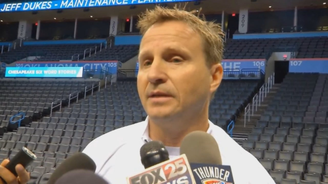 Former Thunder & Current Wizards' Coach Scott Brooks Talks To Media Part Two
