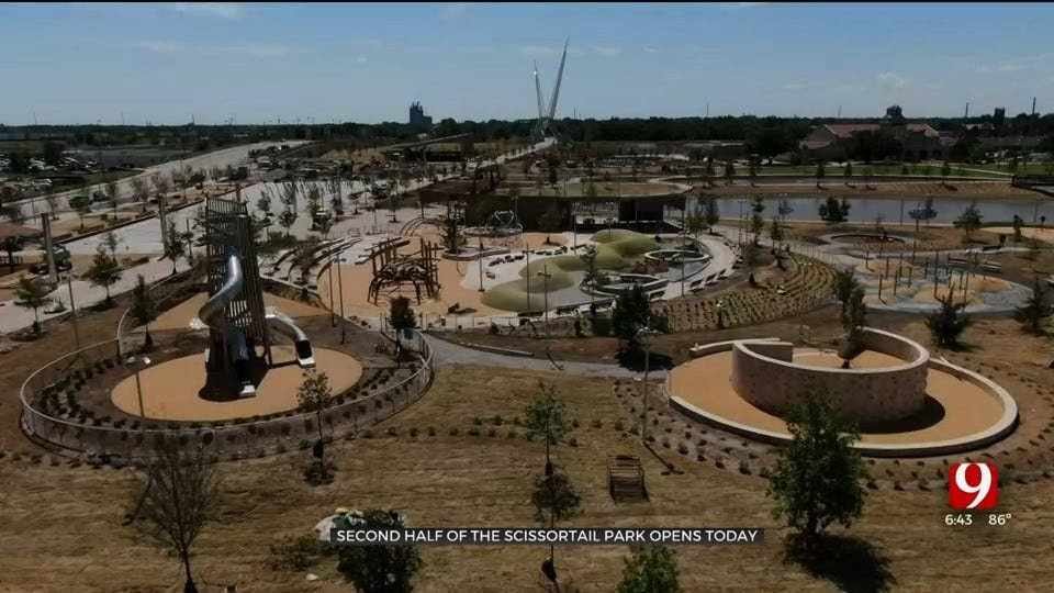 Second Half Of Scissortail Park Opens Saturday
