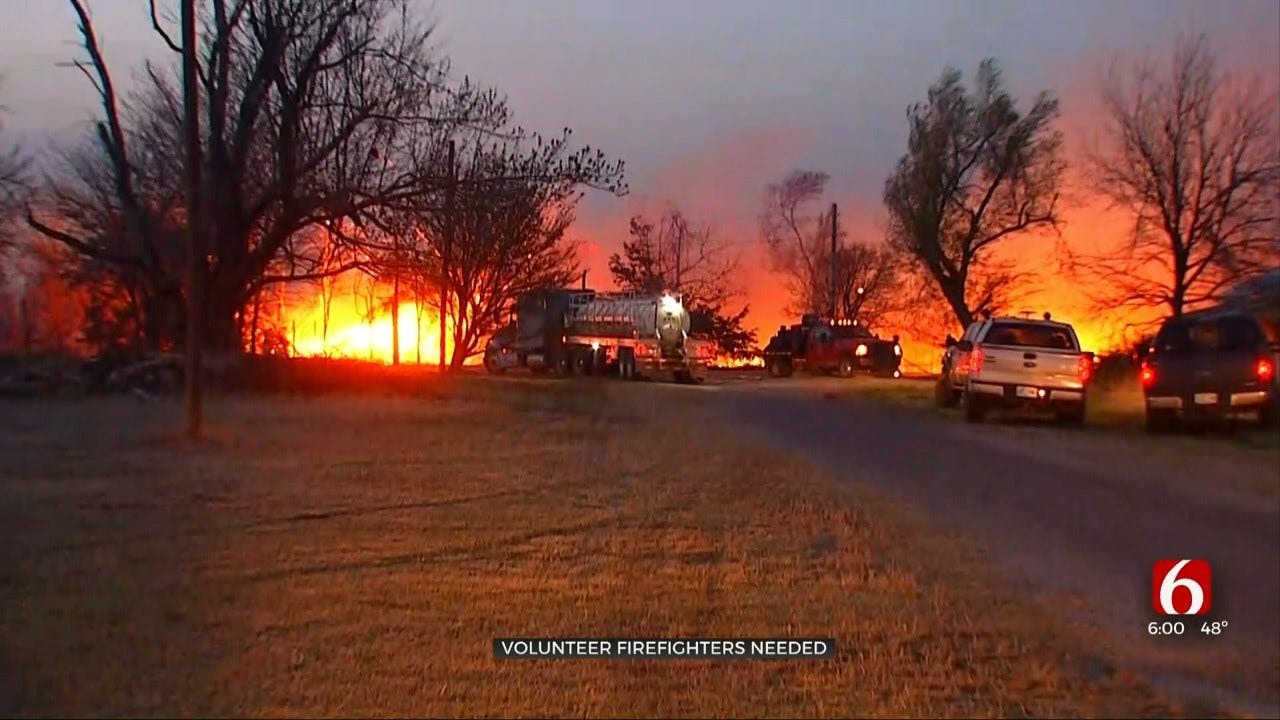 Oklahoma Rural Fire Departments Struggling