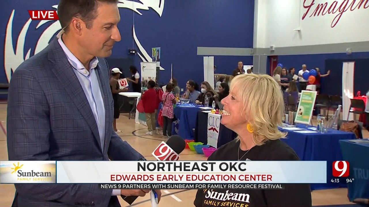 The first event of News 9's new partnership with Sunbeam Family Services started Thursday afternoon. 

