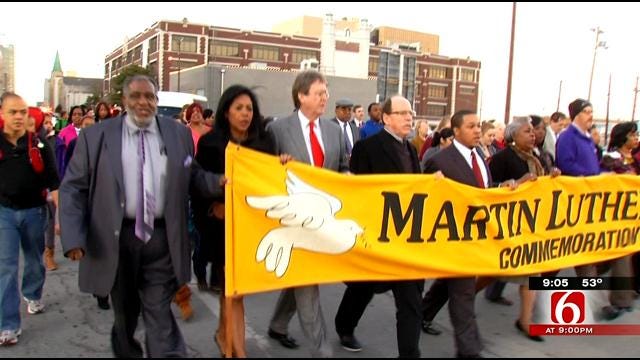 Tulsans 'Walk In Peace' To Remember Martin Luther King Jr.