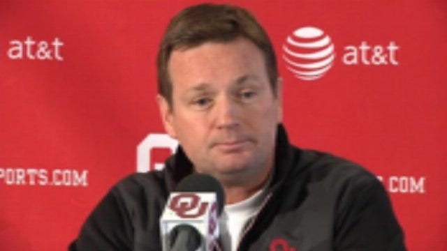Bob Stoops Spring Practice Press Conference