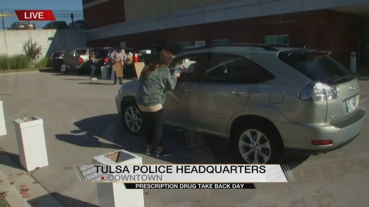 Tulsans Participate In National Prescription Drug Take-Back Day