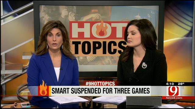 Hot Topics: Smart Suspended For Three Games