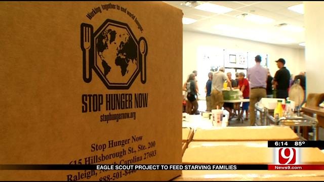 Eagle Scout Project To Feed Starving Families