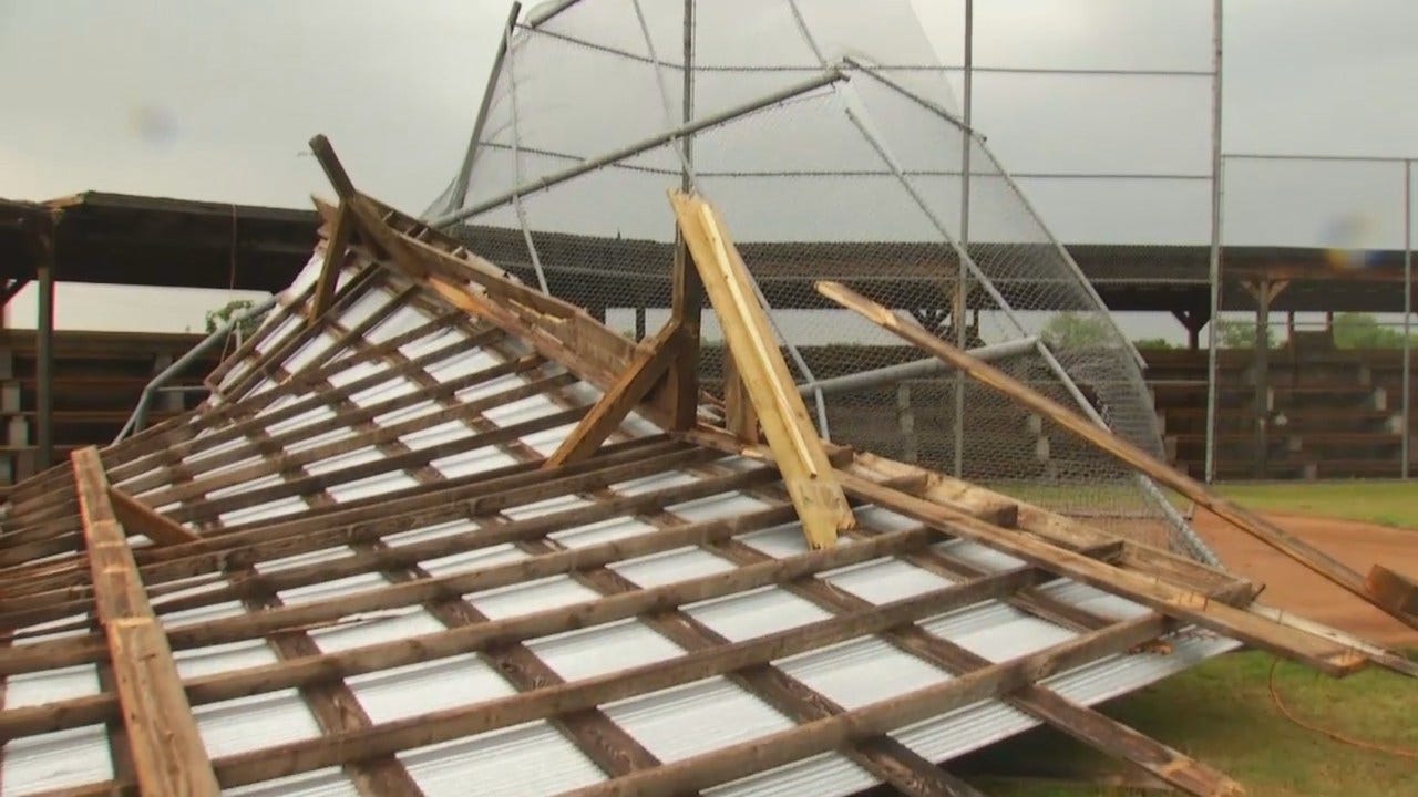 WEB EXTRA: Video Of Fairfax Storm Damage