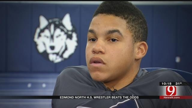 Edmond North Wrestler Beats The Odds