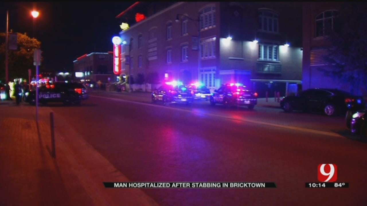 Man Hospitalized After Stabbing in Bricktown