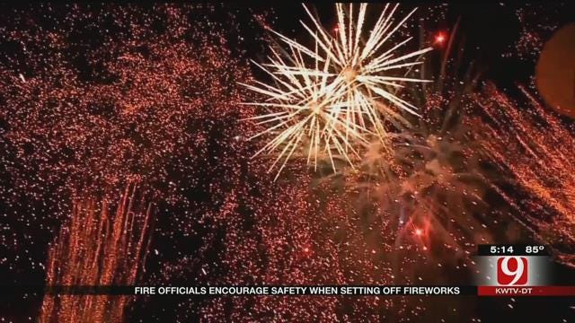 Fire Officials Encourage Firework Safety