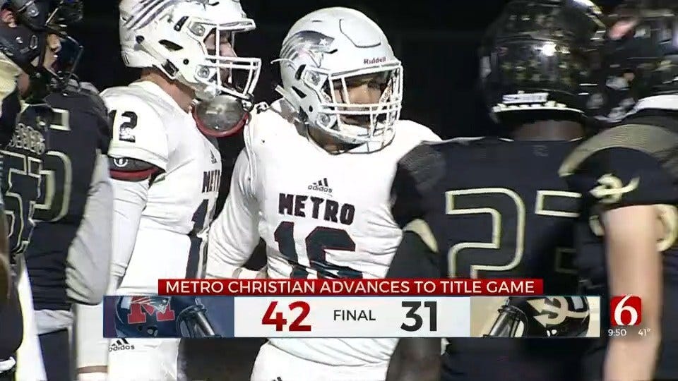 Metro Heads To First Ever State Championship Game