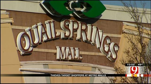 Thieves, Vandals Target OKC Mall Parking Lots