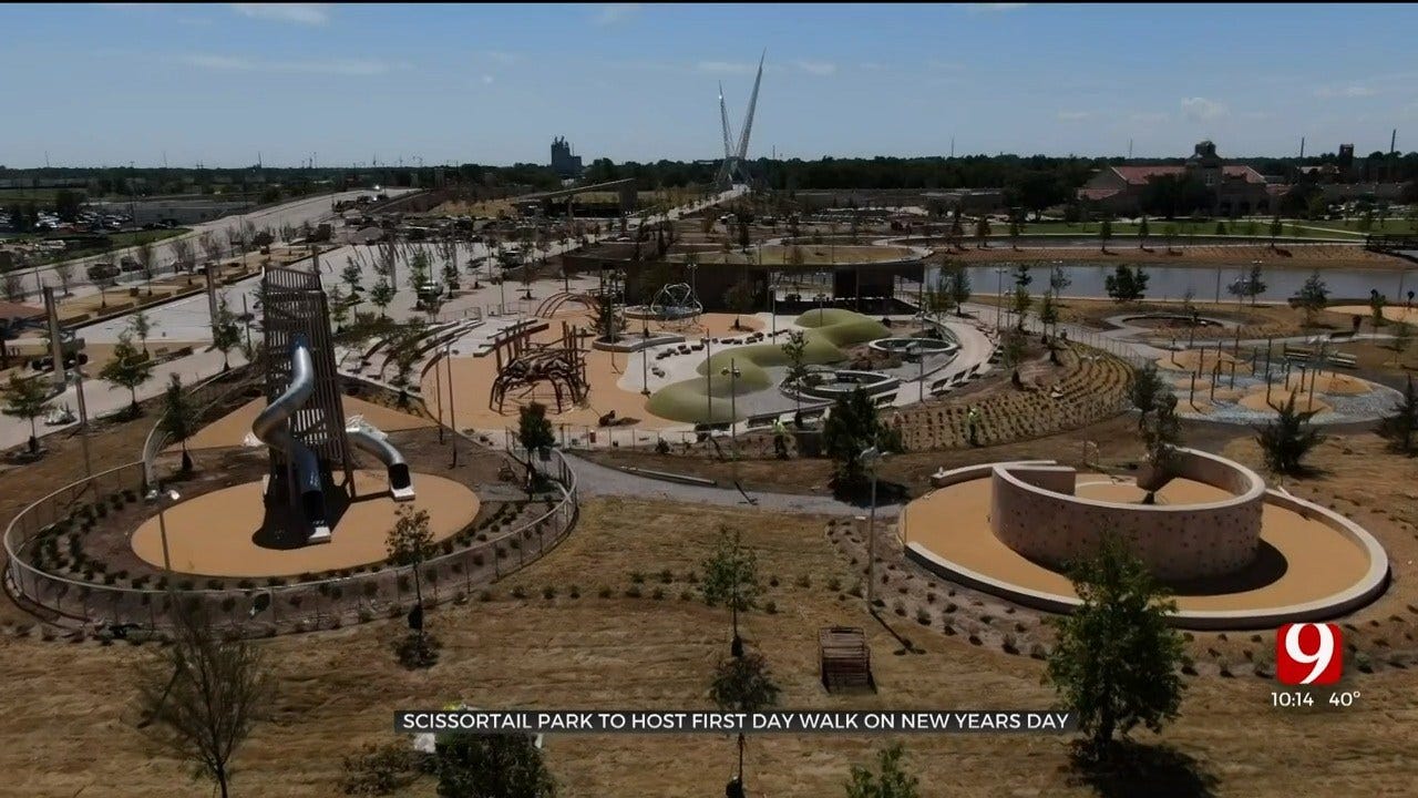 Scissortail Park To Host 'First Day Walk' On New Year's Day