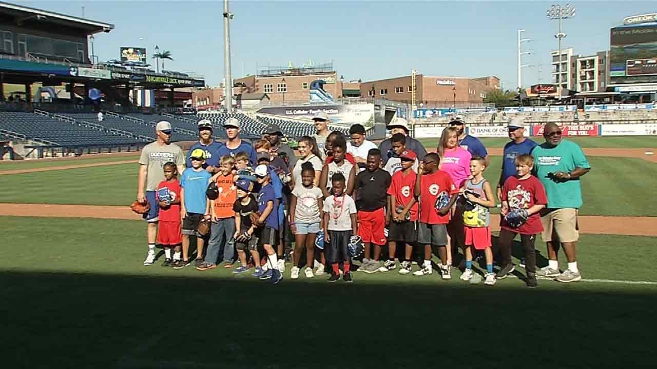 Tulsa Drillers Hold Youth Skills Clinic
