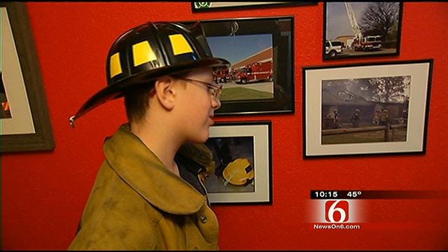 Tulsa Firefighters Remodel Bedroom For Boy With Cerebral Palsy