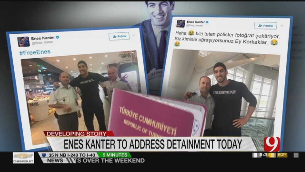 Kanter Back Stateside After Detainment In Romanian Airport