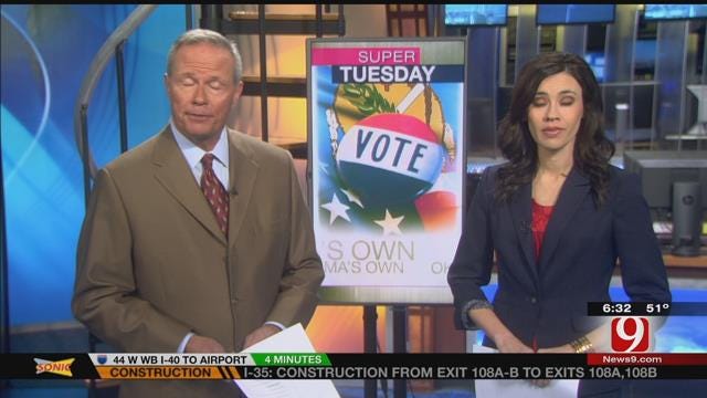 Polls Open For Super Tuesday In Oklahoma