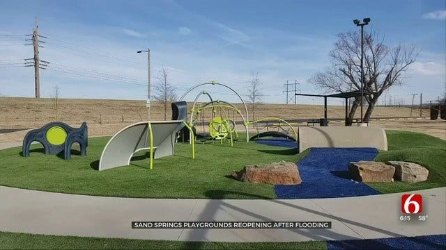 Case Community Park In Sand Springs Reopens After Flooding