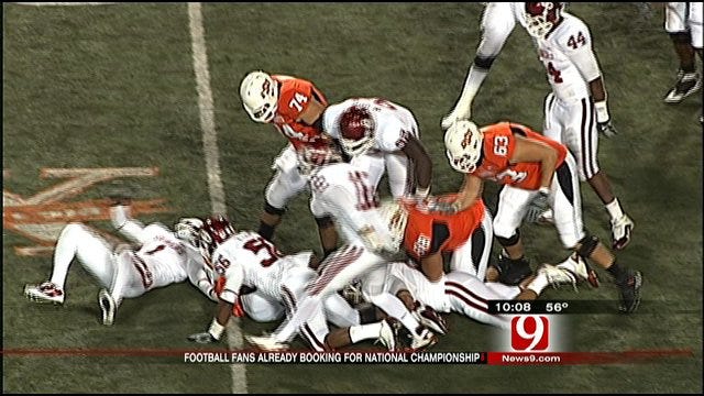 OU, OSU Fans Plan Trips To National Championship In Advance