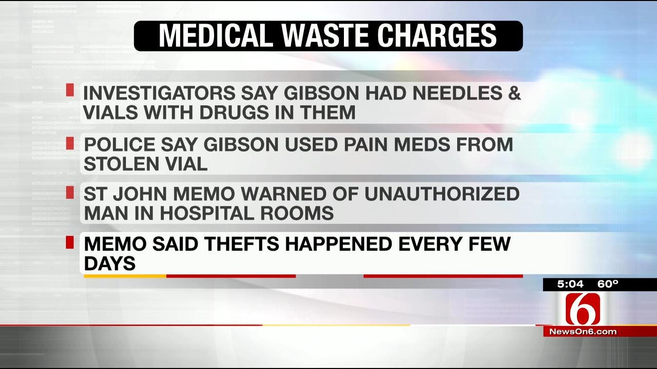 Ralston Man Charged With Stealing Medical Waste From St. John