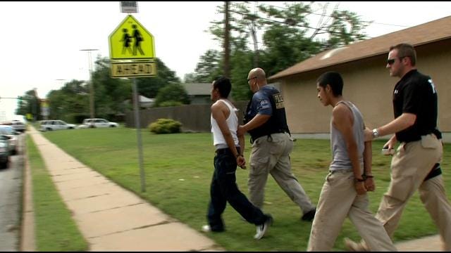 Tulsa Police Take Three Into Custody After Witnessing Drug Deal