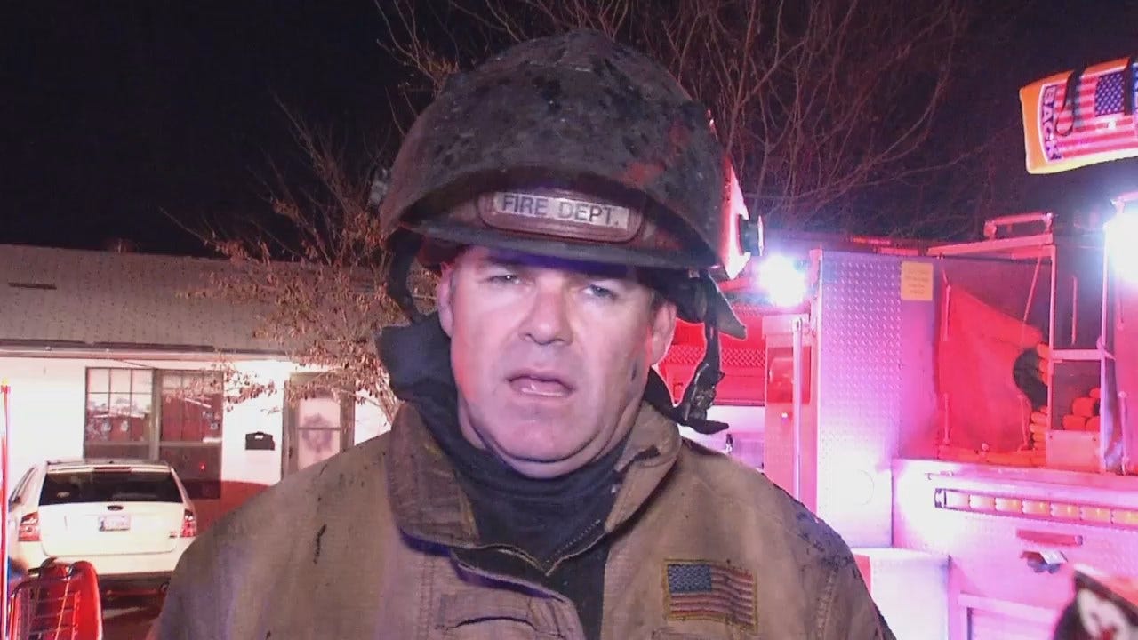 WEB EXTRA: Tulsa Fire Captain Tim Halowell Talks About Fire
