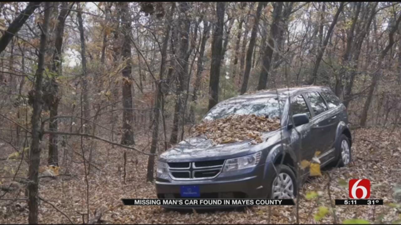 Missing McLoud Man's Vehicle Found In Mayes County