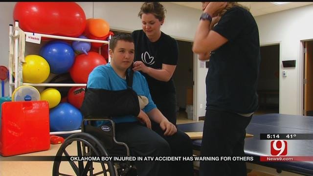 Oklahoma ATV Crash Survivor Hopes Others Learn From His Mistake