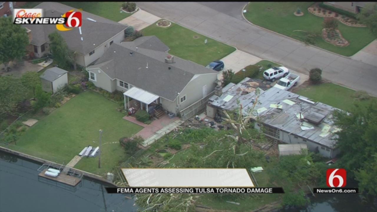 Emergency Management Agents Assess Tulsa's Tornado Damage