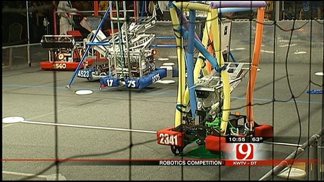 Robotics Competition Kicks Off At Cox Covention Center