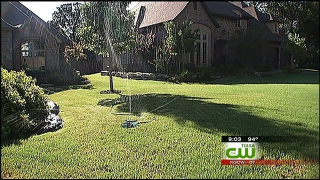 Oklahoma Lawns Take A Beating In The Summer Heat