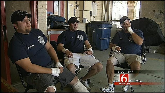 Three Firefighters Injured In Tulsa School Explosion Talk About Their Experience