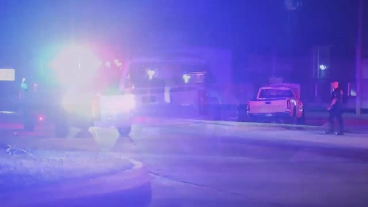 WEB EXTRA: Video From Scene Of Tulsa Rollover Injury Crash