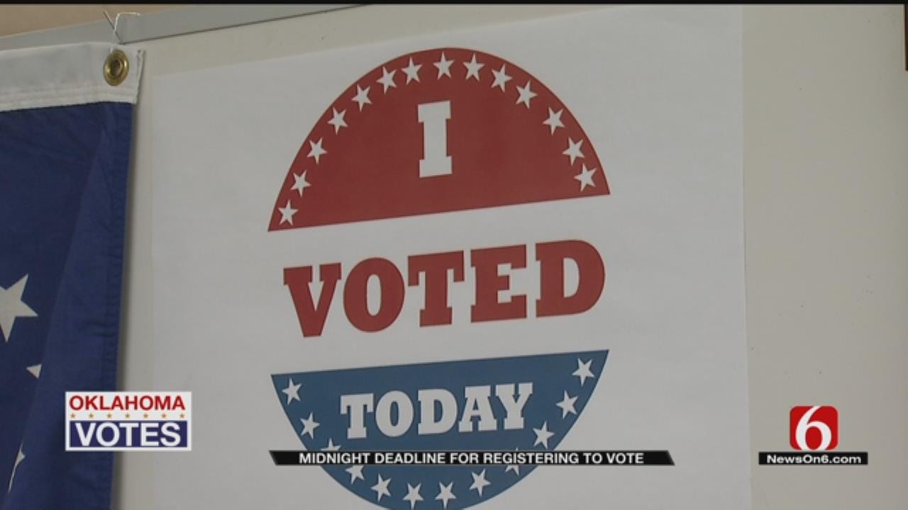 Rogers Co. Election Board Open Until Midnight To Register Voters