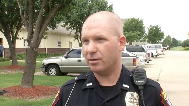 WEB EXTRA: Owasso Police Lt. Nick Boatman Talks About Device Found In Dumpster