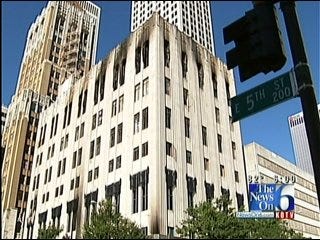 'Nuisance' Building Catches Fire In Downtown Tulsa
