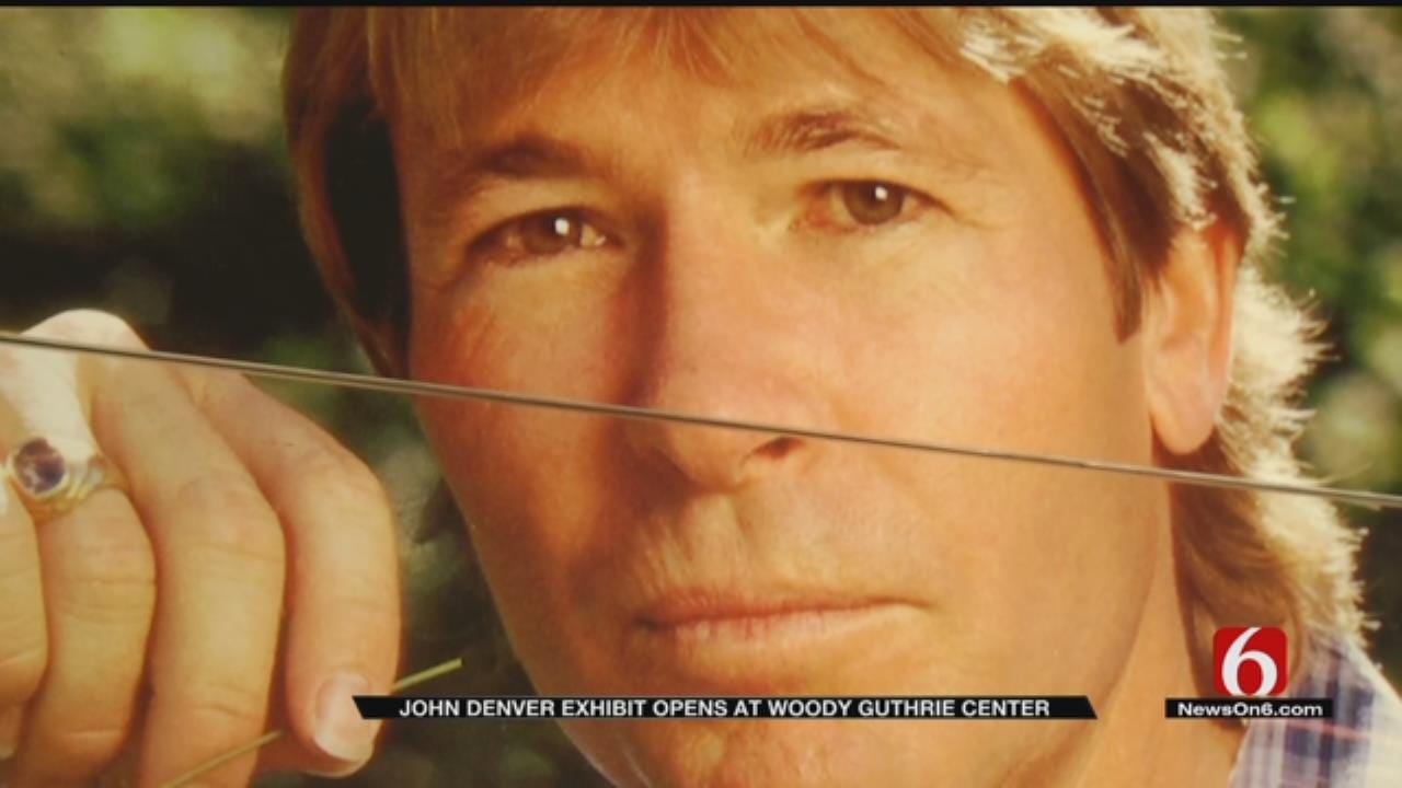 New Exhibit At Woody Guthrie Center Looks At Life Of John Denver