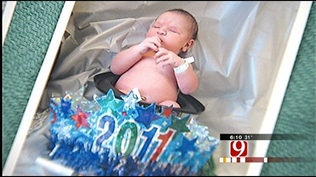 New Year's Baby Comes At Norman Regional