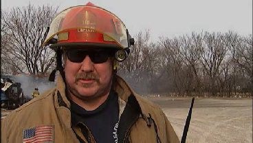 WEB EXTRA: Tulsa Fire Captain David Brown Talks About RV Fire