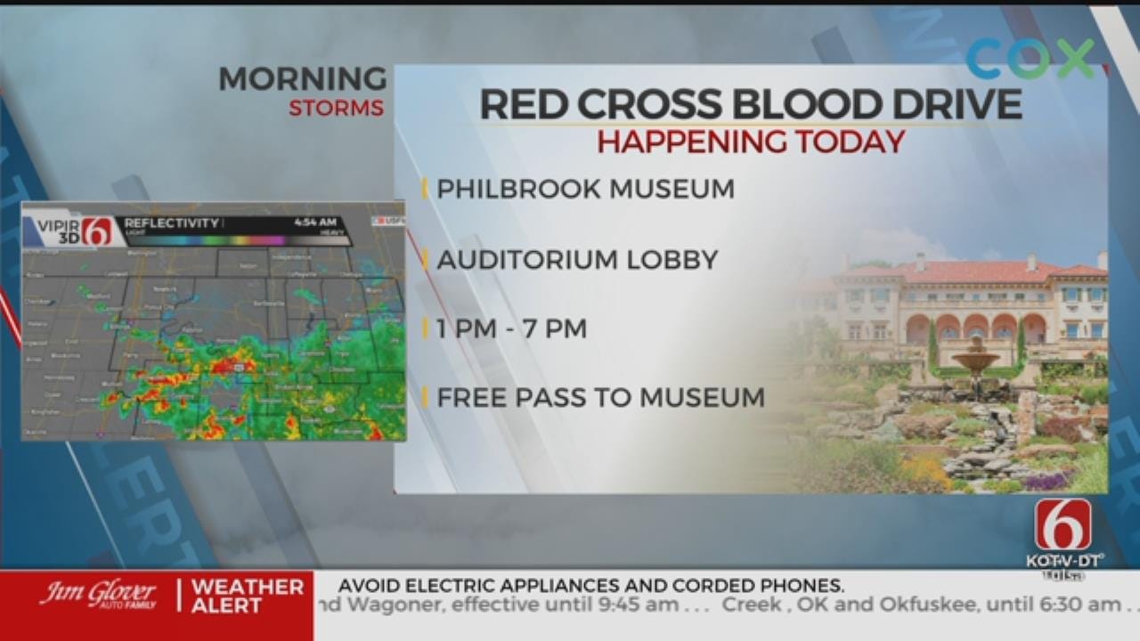 The Philbrook Museum, Red Cross Team Up For Blood Drive