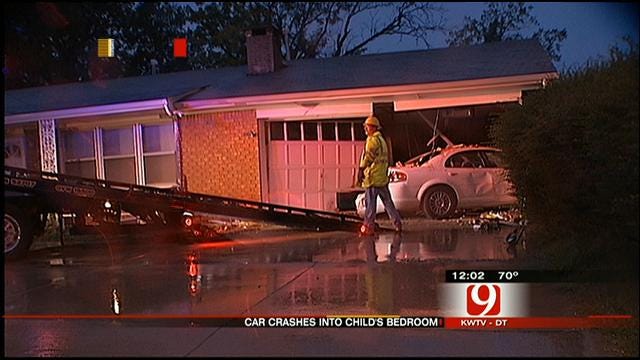 Teen Crashes Car Into Bedroom Of Warr Acres Toddler