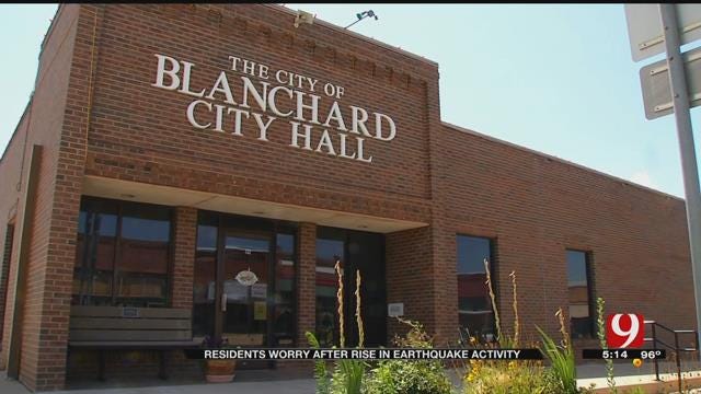 Blanchard Residents Concerned Over Recent Rash Of Earthquakes