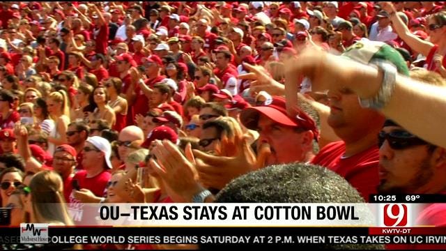 Red River Showdown Staying At Cotton Bowl